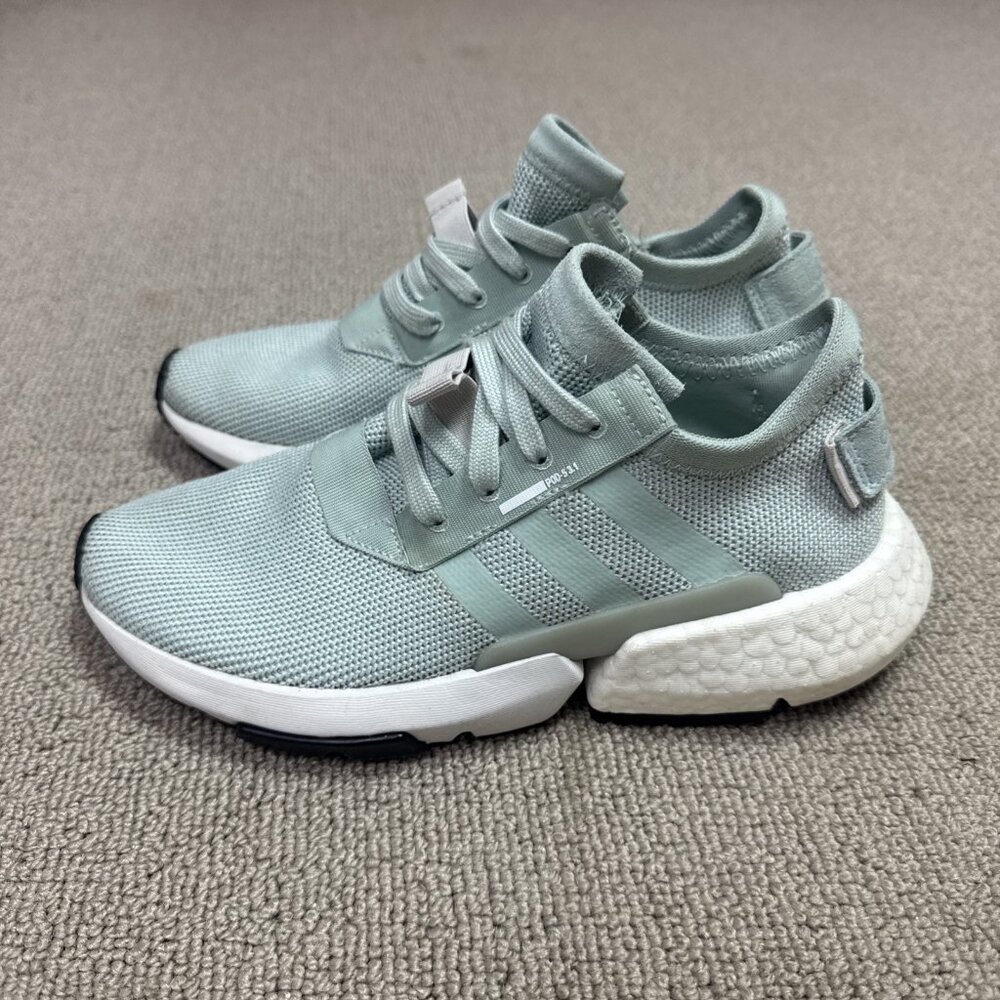 Adidas POD-S1.3 Sneakers Green Lace Up Women’s Size 6 - Picture 3 of 10